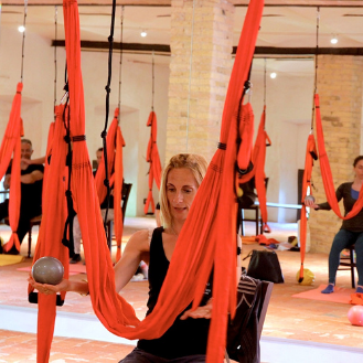 Body Flying in palestra